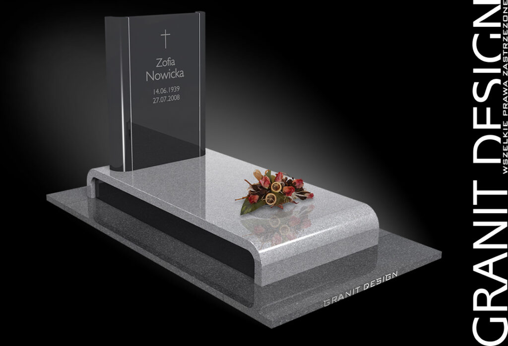 Eleganckie nagrobki pojedyncze