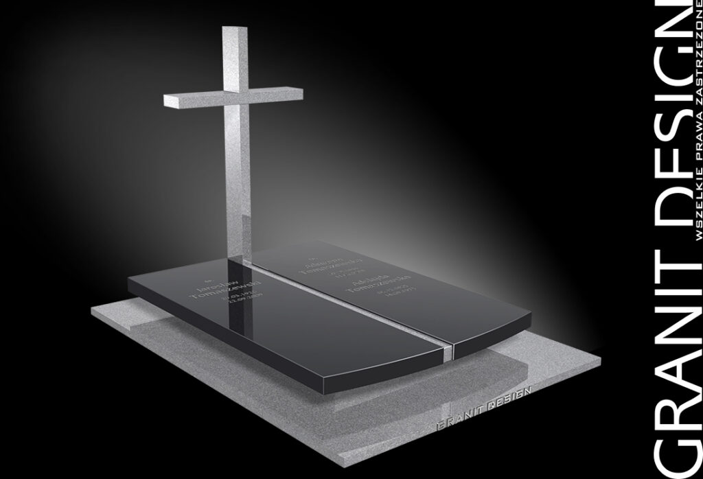 Nagrobki Podwójne - Nagrobek N205 - Granit Design