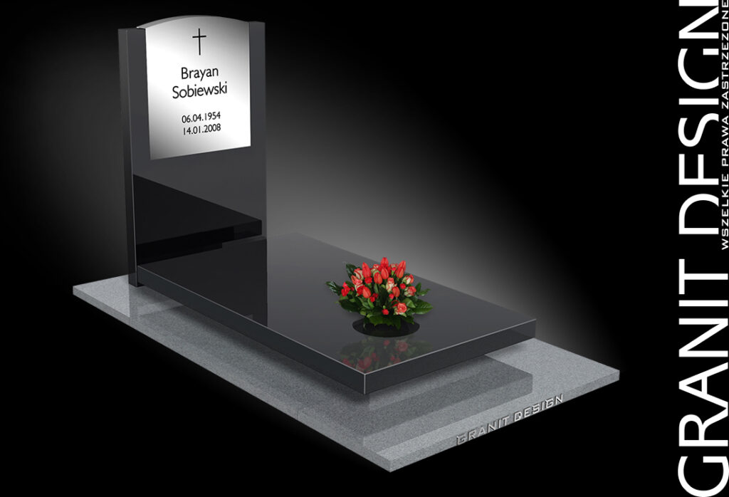 Nagrobki Pojedyncze - Nagrobek N113 - Granit Design