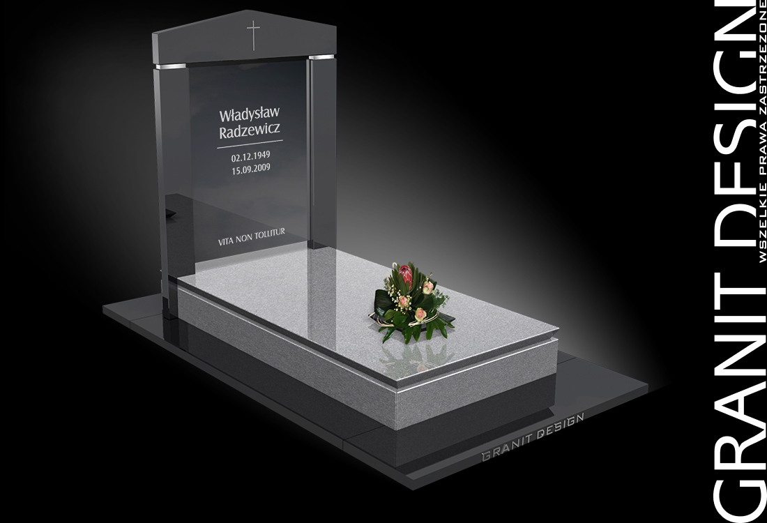 Nowoczesne nagrobki granitowe z podświetleniem LED, elegancja i trwałość - Granit Design