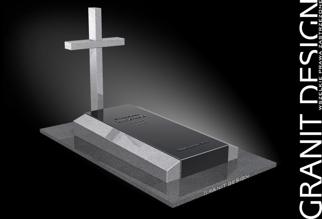 Nagrobki Pojedyncze - Nagrobek N130 - Granit Design