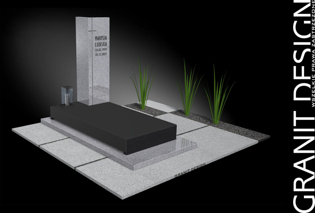 Nagrobki Slim Line - Nagrobek SL5015 - Granit Design