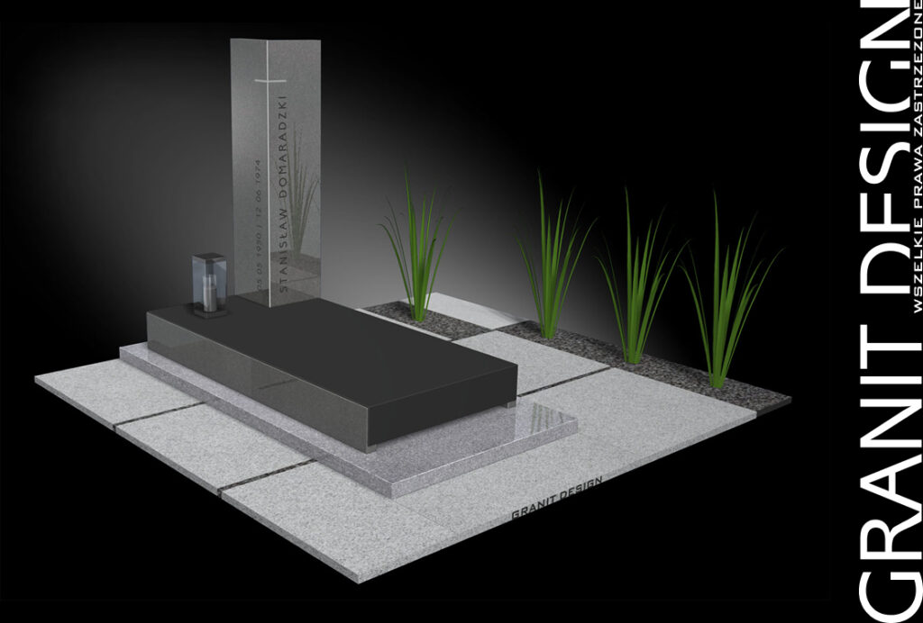 Nagrobki Slim Line - Nagrobek SL5017 - Granit Design